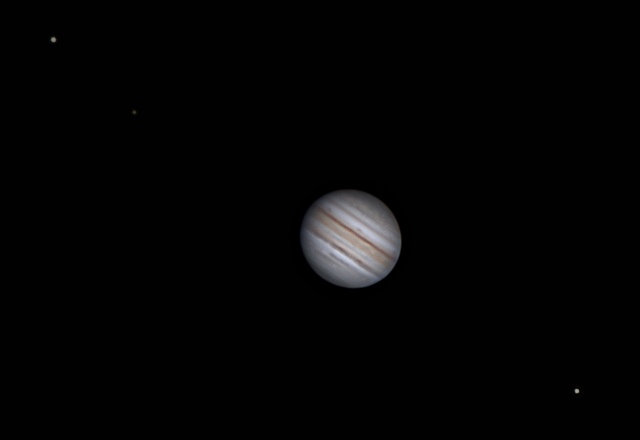 Jupiter et ses satellites 4/09/21