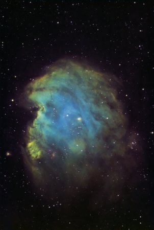 NGC 2174 - Monkey Head Nebula SHO