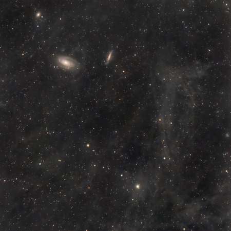 IFN autour de M81 & M82 - Galaxies de Bode et du Cigare