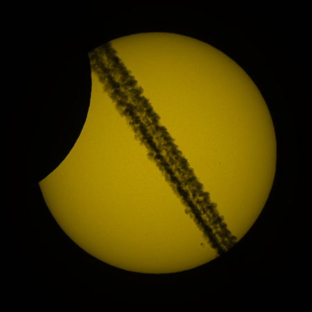 Eclipse du Soleil du 25 Octobre 2022
