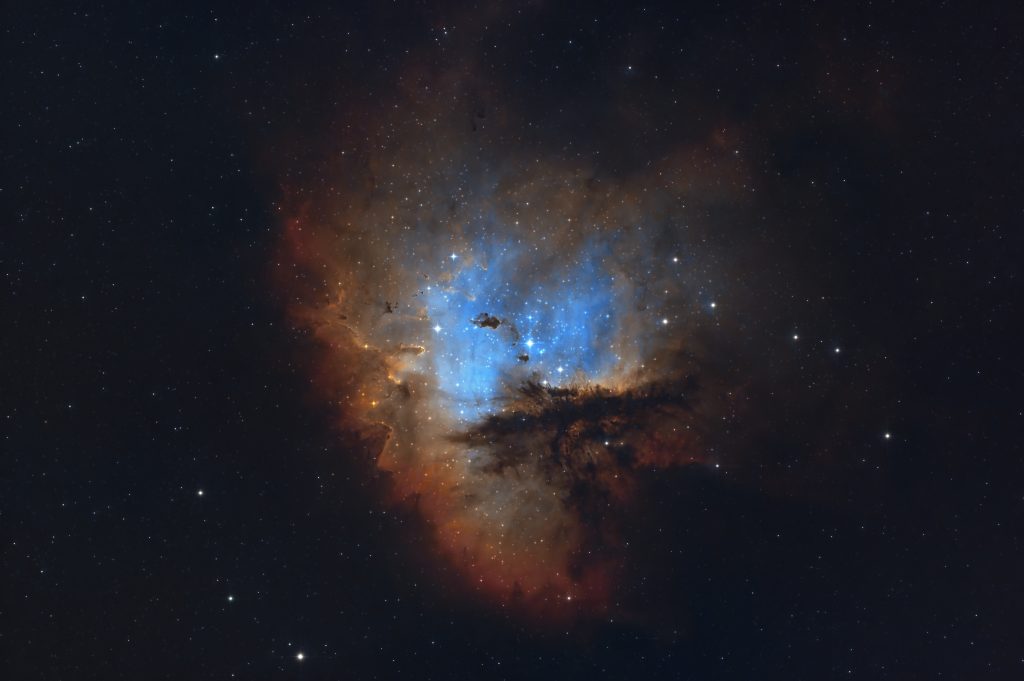 NGC281 Pacman, photo Maxime Rigaud