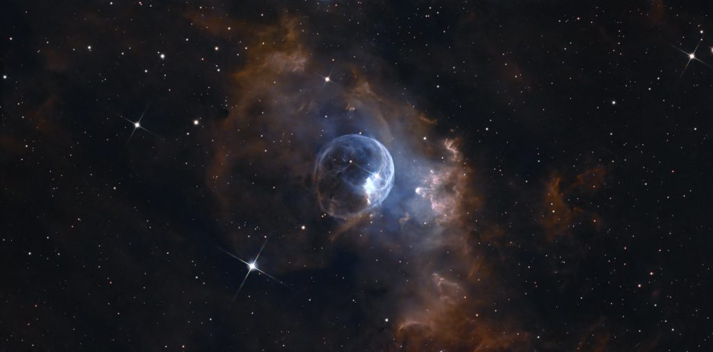 NGC7635 Bulle, photo Maxime Rigaud