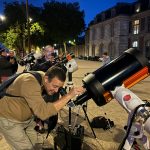 Club d'astronomie en sortie à Versailles