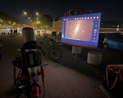 club cassini astrophoto sur rétroprojecteur